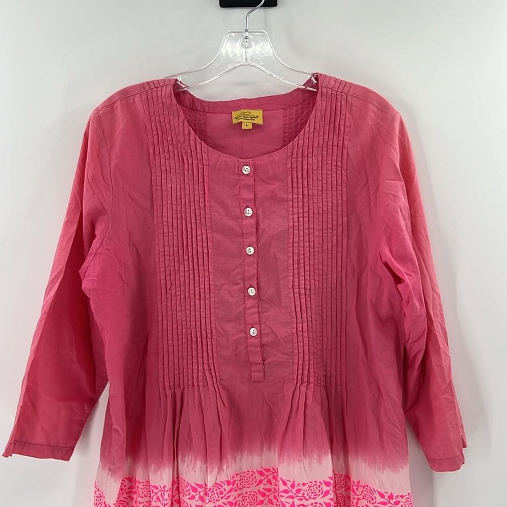 Roberta Roller Rabbit Lightweight Long Sleeve Dre… - image 2